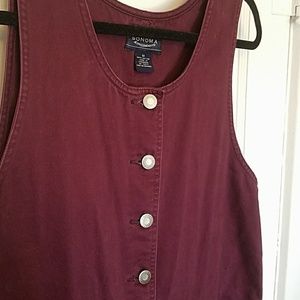 Purple jean dress!